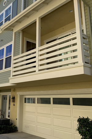 A partially cantilevered balcony requires invasive testing under Civil Code 5551. A partially cantilevered balcony requires invasive testing under Civil Code 5551.