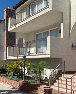 Cantilevered balconies that require invasive testing. 